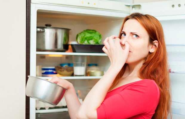 A woman discovered that her food had spoiled in the fridge due to a power cut